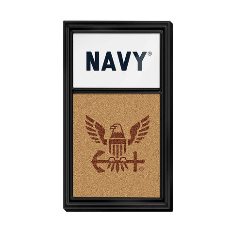 US Navy: Dual Logo - Cork Note Board - The Fan-Brand