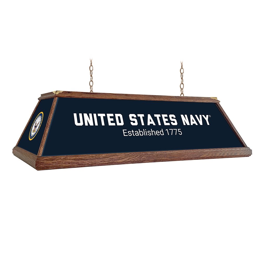 US Navy: Est. 1775 - Premium Wood Pool Table Light - The Fan-Brand