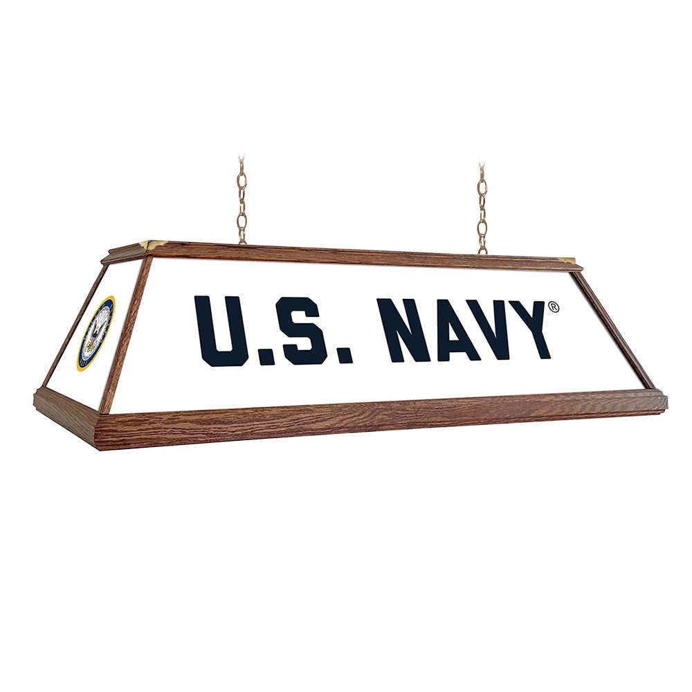 US Navy: Premium Wood Pool Table Light - The Fan-Brand