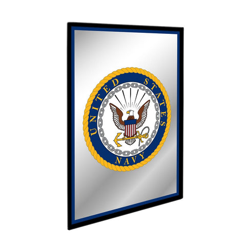 US Navy: Seal - Framed Mirrored Wall Sign - The Fan-Brand