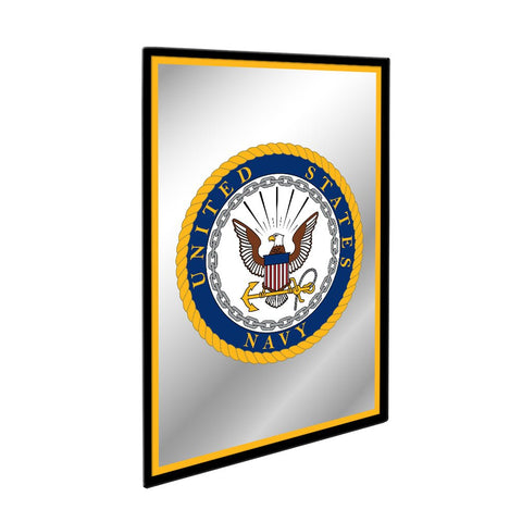 US Navy: Seal - Framed Mirrored Wall Sign - The Fan-Brand