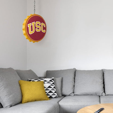 USC Trojans: Bottle Cap Dangler - The Fan-Brand