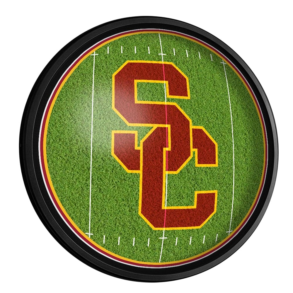 USC Trojans: On the 50 - Slimline Lighted Wall Sign - The Fan-Brand