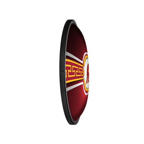 USC Trojans: Oval Slimline Lighted Wall Sign - The Fan-Brand