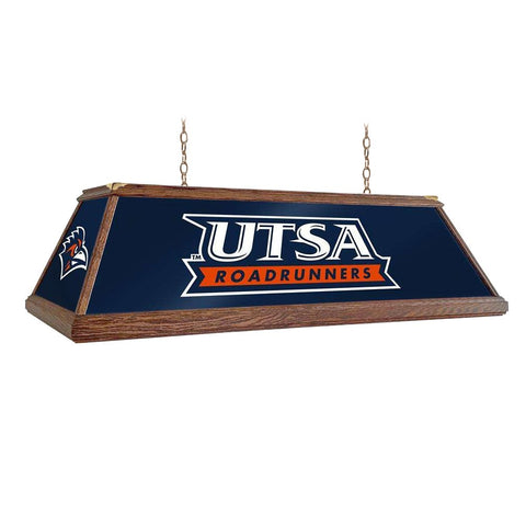 UT San Antonio Roadrunners: Premium Wood Pool Table Light - The Fan-Brand