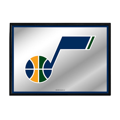Utah Jazz: Framed Mirrored Wall Sign - The Fan-Brand
