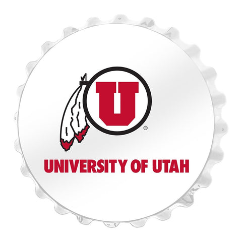 Utah Utes: Bottle Cap Wall Sign - The Fan-Brand