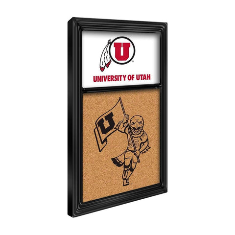 Utah Utes: Swoop - Cork Note Board - The Fan-Brand