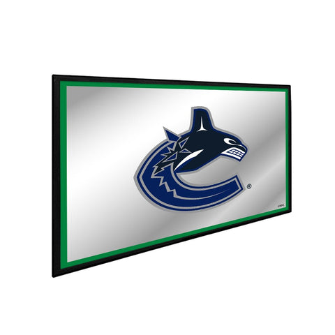 Vancouver Canucks: Framed Mirrored Wall Sign - The Fan-Brand