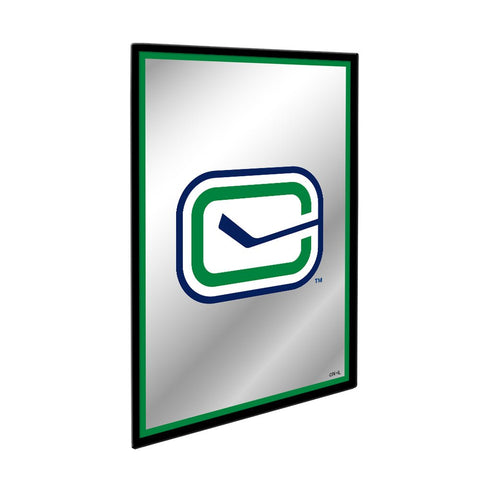 Vancouver Canucks: Logo - Framed Mirrored Wall Sign - The Fan-Brand