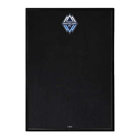 Vancouver Whitecaps FC: Framed Chalkboard Wall Sign - The Fan-Brand