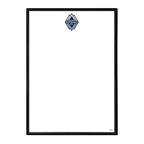 Vancouver Whitecaps FC: Framed Dry Erase Wall Sign - The Fan-Brand