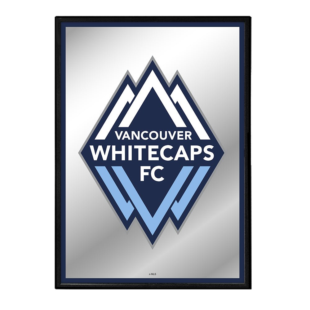 Vancouver Whitecaps FC: Framed Mirrored Wall Sign - The Fan-Brand