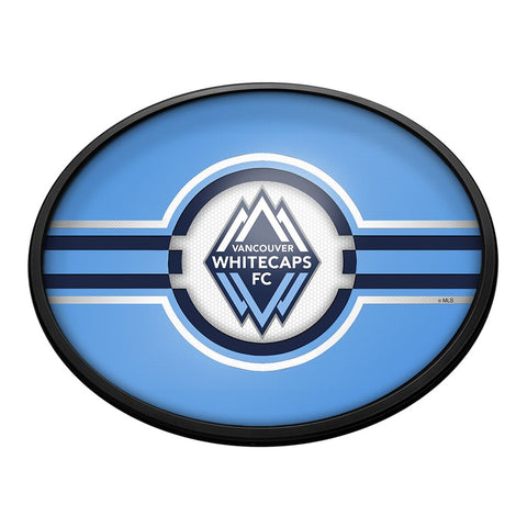 Vancouver Whitecaps FC: Oval Slimline Lighted Wall Sign - The Fan-Brand