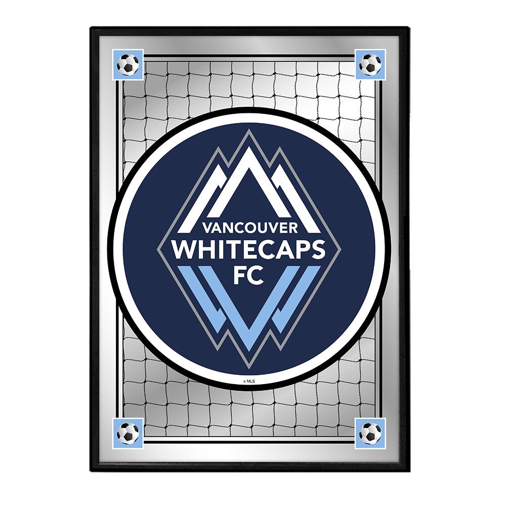 Vancouver Whitecaps FC: Team Spirit - Framed Mirrored Wall Sign - The Fan-Brand