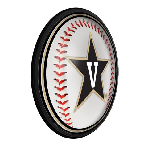 Vanderbilt Commodores: Baseball - Slimline Lighted Wall Sign - The Fan-Brand