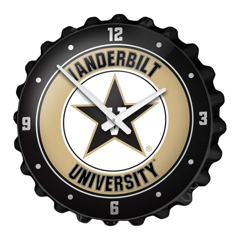 Vanderbilt Commodores: Bottle Cap Wall Clock - The Fan-Brand