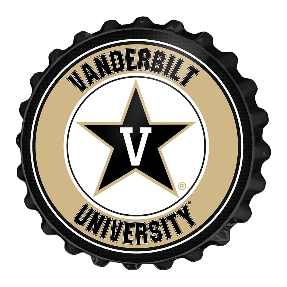 Vanderbilt Commodores: Bottle Cap Wall Sign - The Fan-Brand