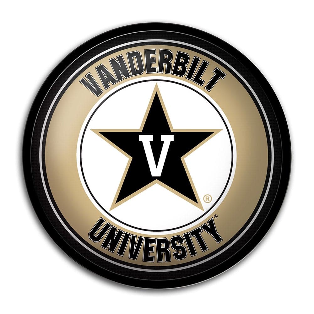 Vanderbilt Commodores: Modern Disc Wall Sign - The Fan-Brand