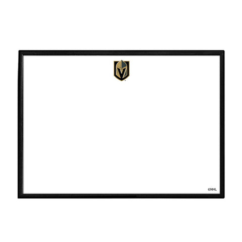 Vegas Golden Knights: Framed Dry Erase Wall Sign - The Fan-Brand