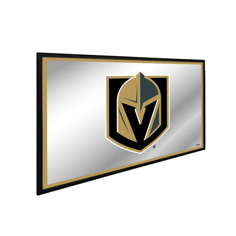 Vegas Golden Knights: Framed Mirrored Wall Sign - The Fan-Brand