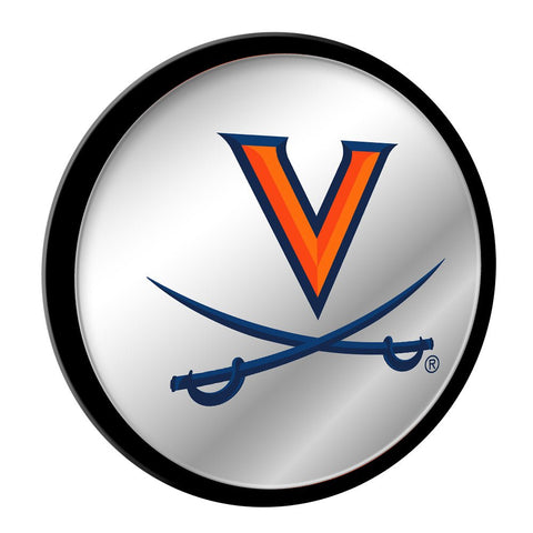 Virginia Cavaliers: Modern Disc Mirrored Wall Sign - The Fan-Brand