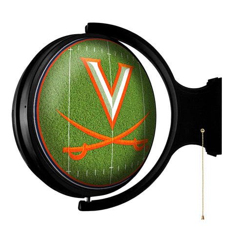 Virginia Cavaliers: On the 50 - Rotating Lighted Wall Sign - The Fan-Brand
