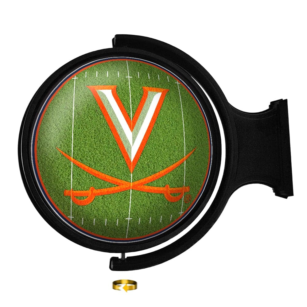 Virginia Cavaliers: On the 50 - Rotating Lighted Wall Sign - The Fan-Brand
