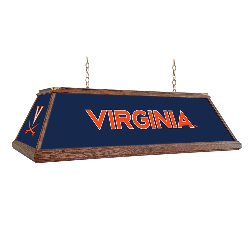 Virginia Cavaliers: Premium Wood Pool Table Light - The Fan-Brand