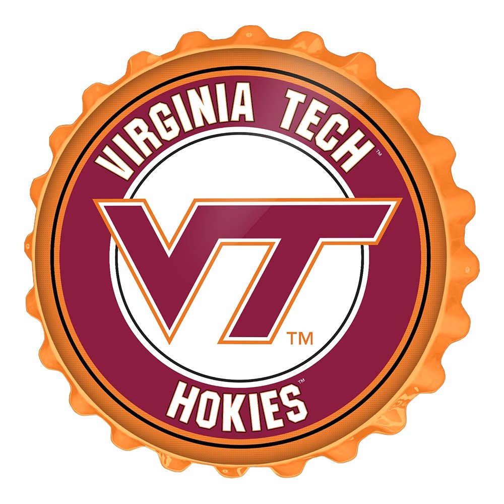 Virginia Tech Hokies: Bottle Cap Wall Sign - The Fan-Brand