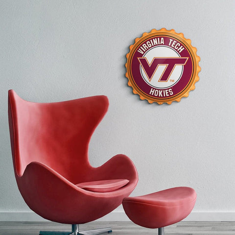 Virginia Tech Hokies: Bottle Cap Wall Sign - The Fan-Brand