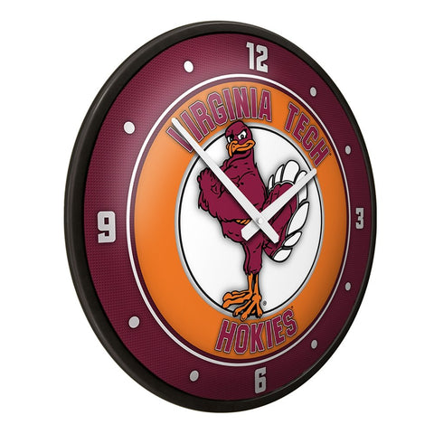Virginia Tech Hokies: Mascot - Modern Disc Wall Clock - The Fan-Brand