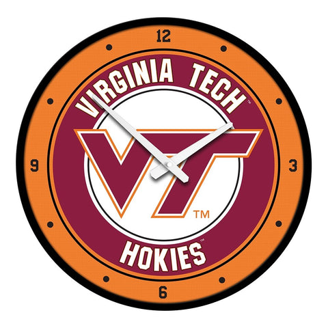 Virginia Tech Hokies: Modern Disc Wall Clock - The Fan-Brand