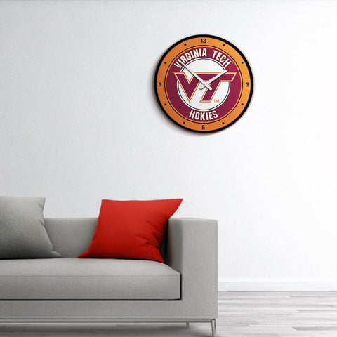 Virginia Tech Hokies: Modern Disc Wall Clock - The Fan-Brand