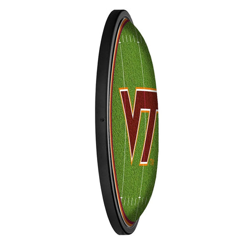 Virginia Tech Hokies: On the 50 - Slimline Lighted Wall Sign - The Fan-Brand