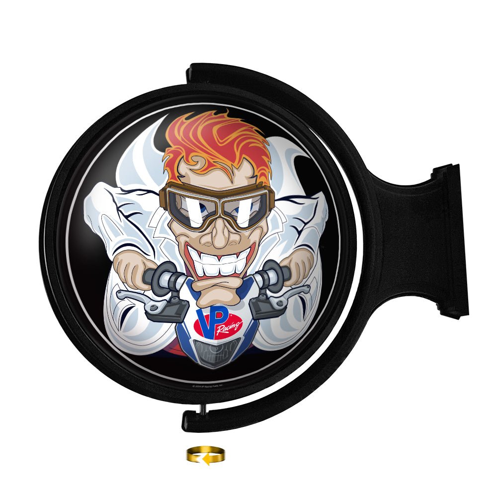 VP Racing Fuels: Mad Scientist - Original Round Rotating Lighted Wall Sign - The Fan-Brand