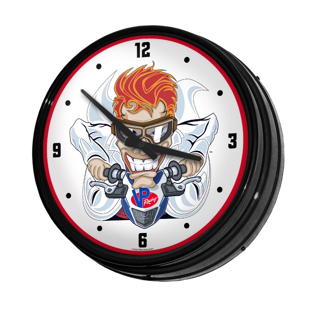 VP Racing Fuels: Mad Scientist - Retro Lighted Wall Clock - The Fan-Brand