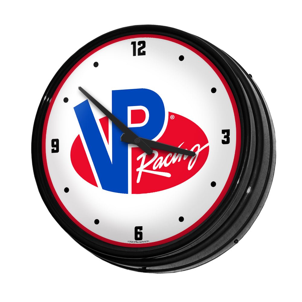 VP Racing Fuels: Retro Lighted Wall Clock - The Fan-Brand