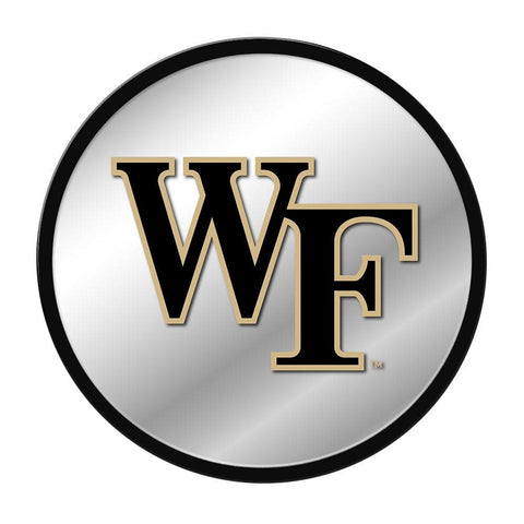 Wake Forest Demon Deacons: Modern Disc Mirrored Wall Sign - The Fan-Brand