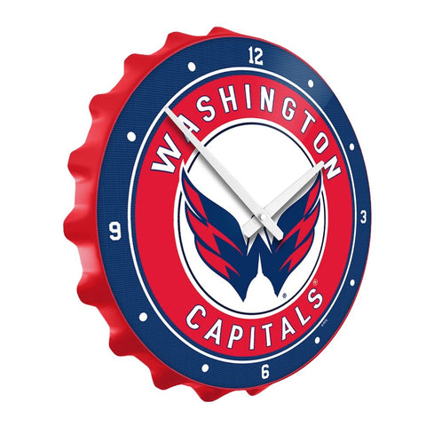 Washington Capitals: Bottle Cap Wall Clock - The Fan-Brand