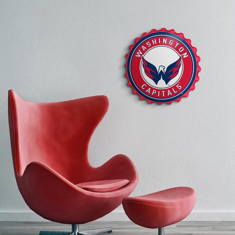 Washington Capitals: Bottle Cap Wall Sign - The Fan-Brand