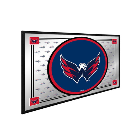 Washington Capitals: Team Spirit - Framed Mirrored Wall Sign - The Fan-Brand