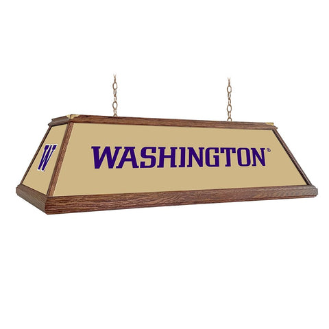 Washington Huskies: Premium Wood Pool Table Light - The Fan-Brand