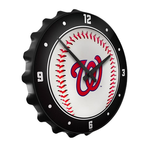 Washington Nationals: Baseball - Bottle Cap Wall Clock - The Fan-Brand