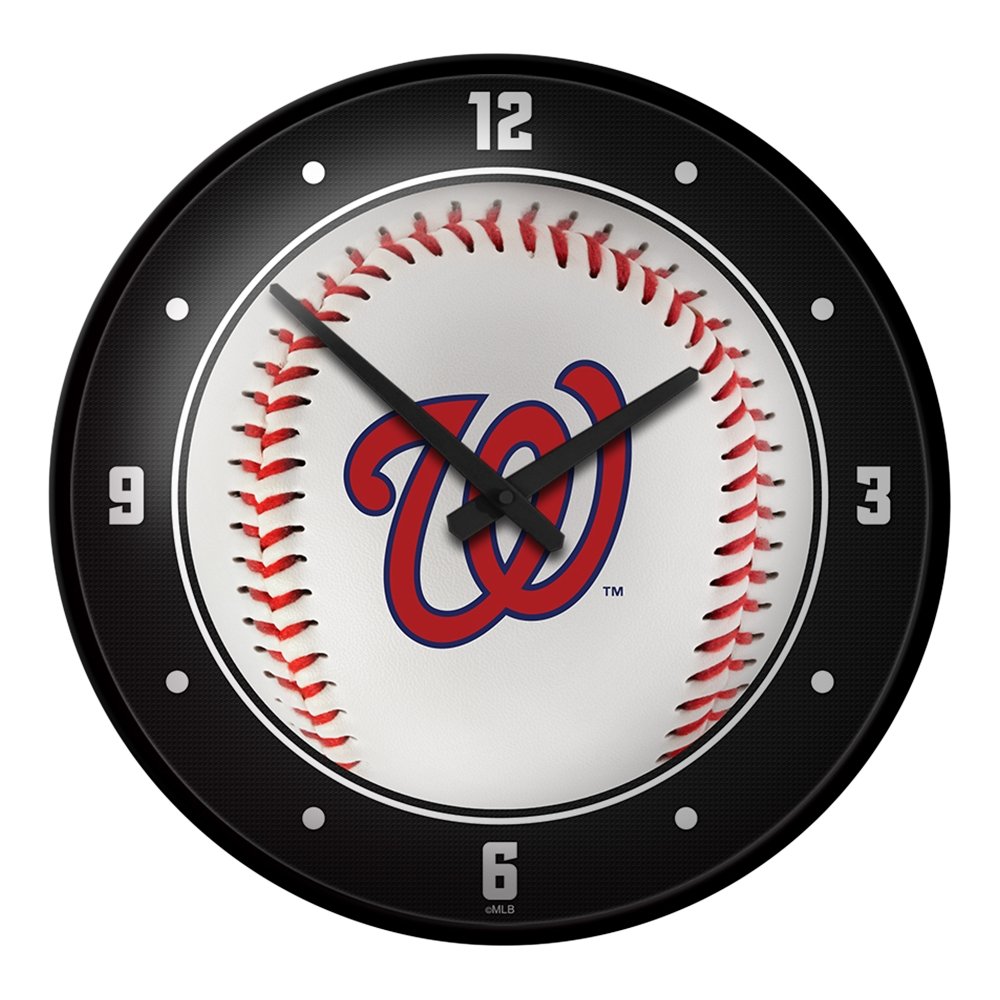 Washington Nationals: Baseball - Modern Disc Wall Clock - The Fan-Brand