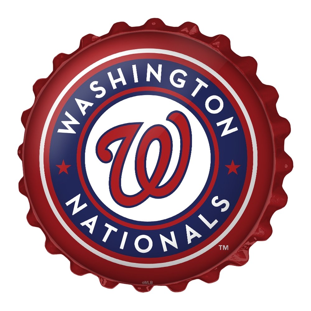 Washington Nationals: Bottle Cap Wall Sign - The Fan-Brand