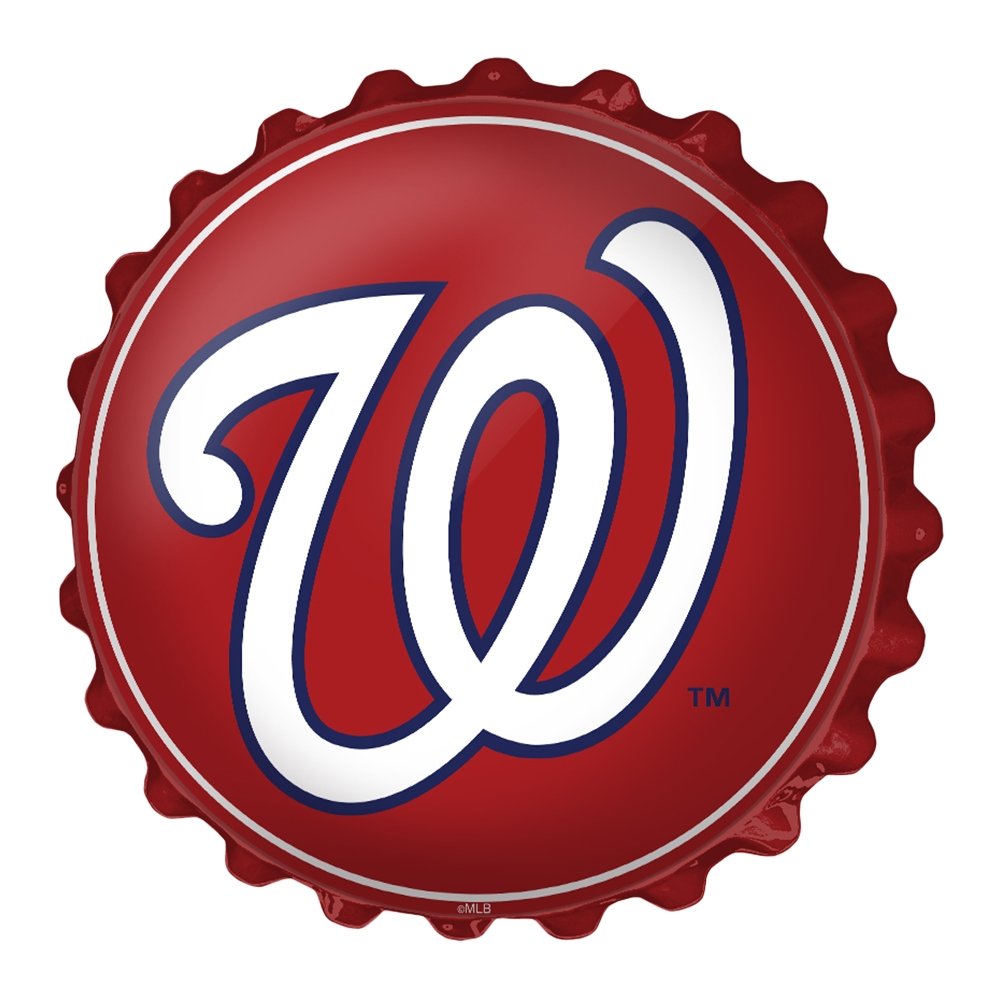 Washington Nationals: Logo - Bottle Cap Wall Sign - The Fan-Brand