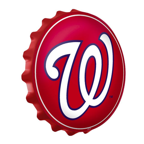 Washington Nationals: Logo - Bottle Cap Wall Sign - The Fan-Brand