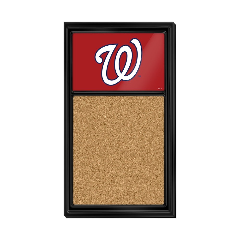 Washington Nationals: Logo - Cork Note Board - The Fan-Brand