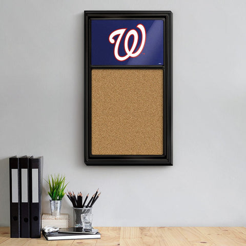 Washington Nationals: Logo - Cork Note Board - The Fan-Brand